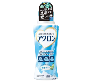 라이온 아크론 의류 세제 내추럴 비누향 450ml