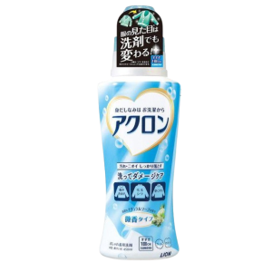 라이온 아크론 의류 세제 내추럴 비누향 450ml