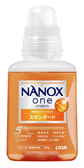 라이온 나녹스 원 표준 세제 380g