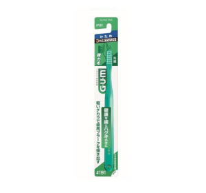GUM 덴탈브러쉬 칫솔 191호 초콤팩트 하드모