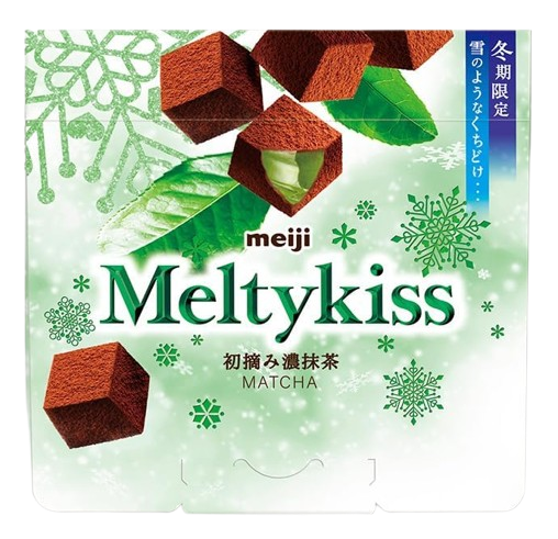 (겨울한정)메이지 멜티키스 진한 말차 초콜릿 53g