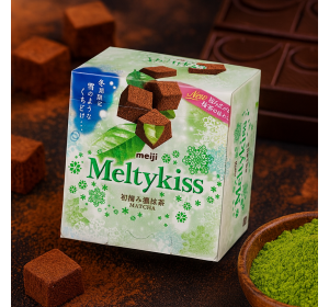 (겨울한정)메이지 멜티키스 진한 말차 초콜릿 53g