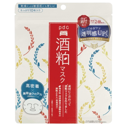 PDC 와푸드메이드 술지게미 마스크팩 10매