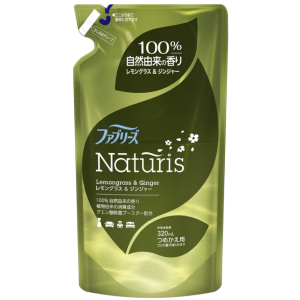 P&G 페브리즈 내추리스 탈취 스프레이 레몬그라스 진저 리필 320ml