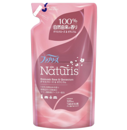 페브리즈 내추리스 탈취 스프레이 다마스크로즈 제라늄 리필 320ml