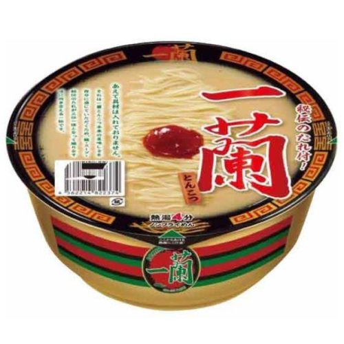 이치란 돈코츠 컵라면 138g