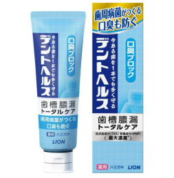 라이온 덴트헬스 구취 제거 치약 85g