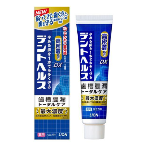 라이온 덴트헬스 DX 치루농루 충치예방 치약 28g