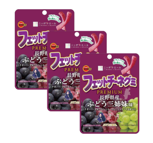 부르봉 페투치네 젤리 3가지 포도맛(3개세트)