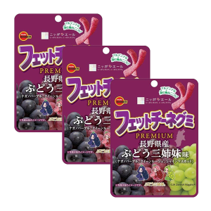 부르봉 페투치네 젤리 3가지 포도맛(3개세트)