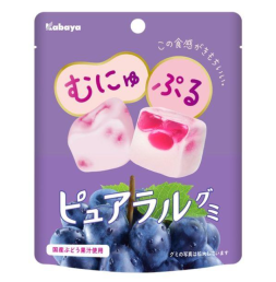 카바야 퓨어랄 구미 포도맛 58g