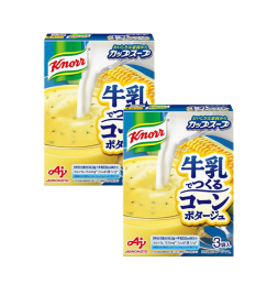 아지노모토 쿠놀 컵스프 우유 옥수수 포타주(2개세트)