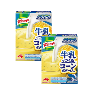 아지노모토 쿠놀 컵스프 우유 옥수수 포타주(2개세트)
