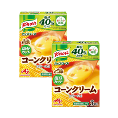 아지노모토 쿠놀 저염 컵스프 옥수수크림(2개세트)