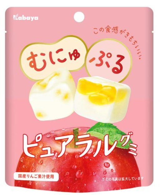 카바야 퓨어랄 구미 사과맛 58g