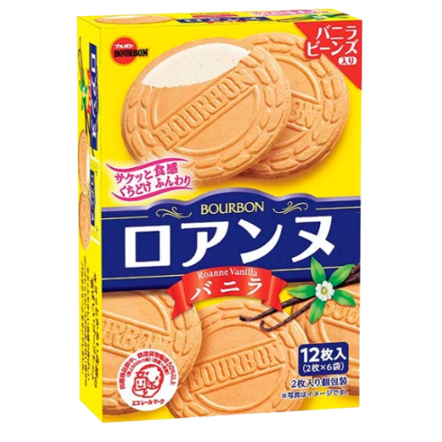 부르봉 로안누 바닐라 12매