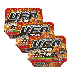 닛신 UFO 카라무초 핫칠리 대용량 야끼소바(3개세트)
