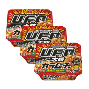 닛신 UFO 카라무초 핫칠리 대용량 야끼소바(3개세트)
