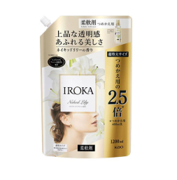 카오 이로카 네이키드 릴리의 향기 섬유유연제 대용량 리필용 1200ml