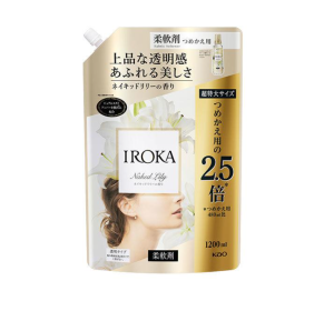 카오 이로카 네이키드 릴리의 향기 섬유유연제 대용량 리필용 1200ml