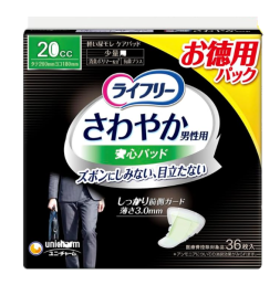 라이프리 남성용 안심 패드 소량용 20cc 36매입