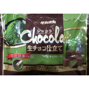 타카오카 쇼콜라 우지녹차 생초코 135g