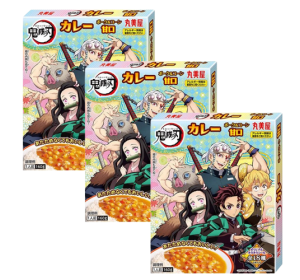 마루미야 귀멸의칼날 카레 160g 3개 세트