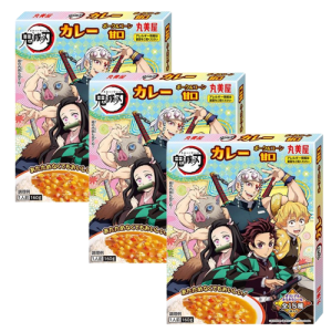 마루미야 귀멸의칼날 카레 160g 3개 세트