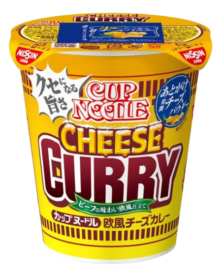 닛신 컵누들 유럽식 치즈 카레