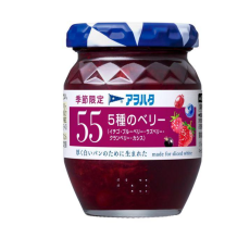 아오하타 55 5종의 베리잼 150g