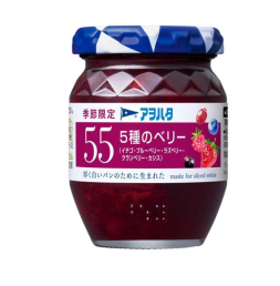 아오하타 55 5종의 베리잼 150g