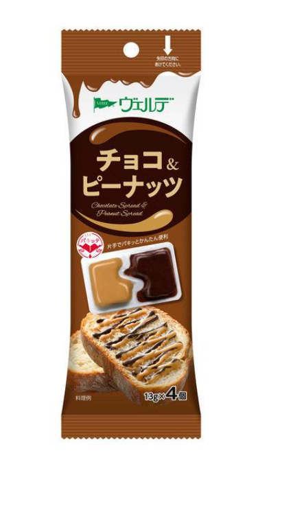 아오하타 초코&땅콩 잼 4개입 1봉