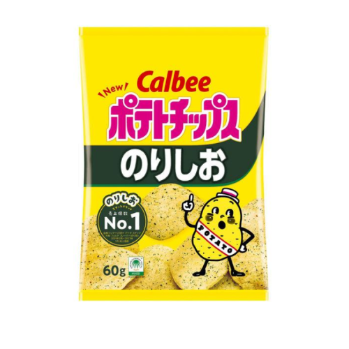 칼비 감자칩 노리시오 김 소금맛 60g