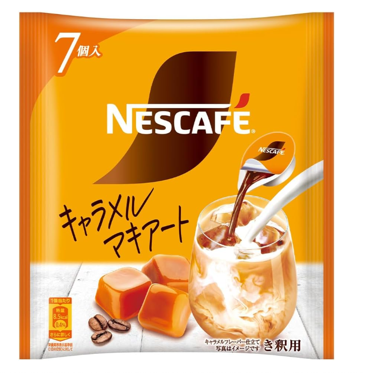 네스카페 골드 블렌드 포션 커피 카라멜마끼야또 7개입 1봉
