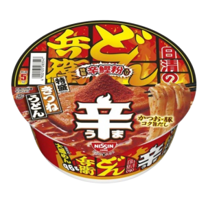 닛신 매운 돈베이 키츠네 우동