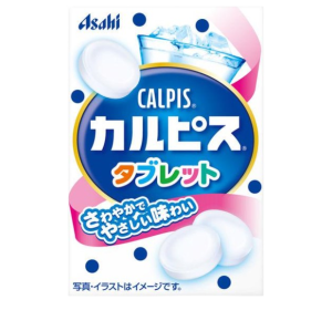 아사히 라무네 칼피스 태블릿 27g