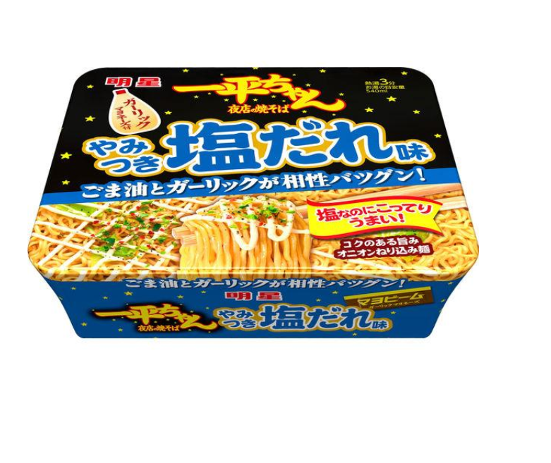 묘조식품 잇페이짱 야시장의 소금 양념 맛 야키소바 130g