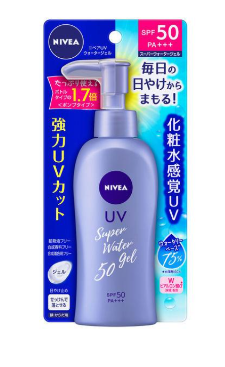 니베아 UV 슈퍼 워터젤 펌프 140g