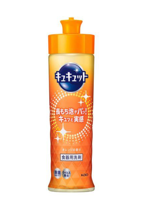 카오 큐큣토 식기세정제 오렌지향 220ml