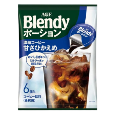 아지노모토 AGF 브랜디 포션 커피 저당 6개입