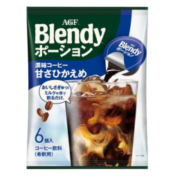 아지노모토 AGF 브랜디 포션 커피 저당 6개입
