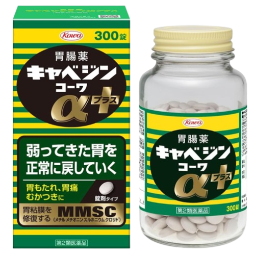 카베진 코와 알파 플러스 300정