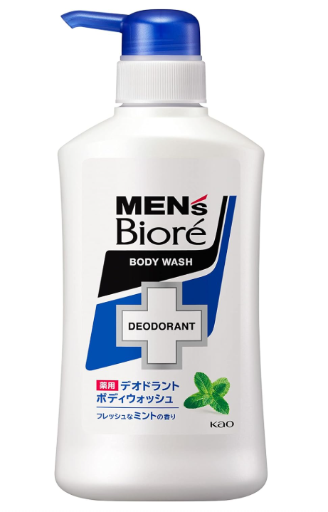 카오 맨즈 비오레 약용 데오드란트 바디워시 프레쉬민트향 본체 400ml