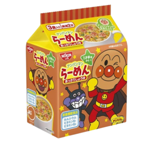 닛신 호빵맨 라면 담담한 간장맛 3개입