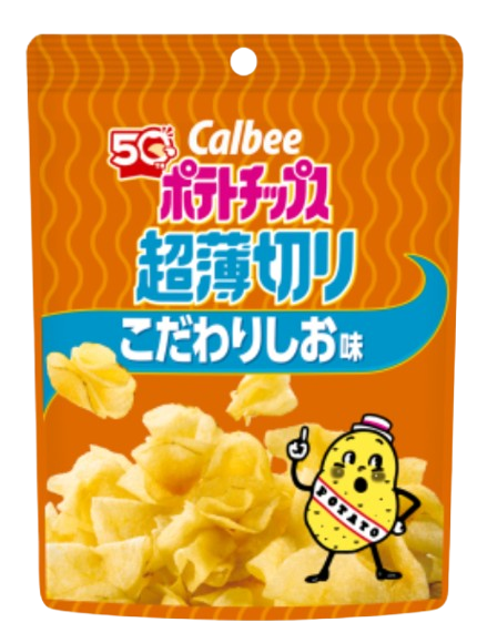 칼비 Calbee 얇은 감자칩 소금맛 40g