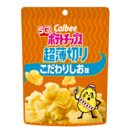 칼비 Calbee 얇은 감자칩 소금맛 40g