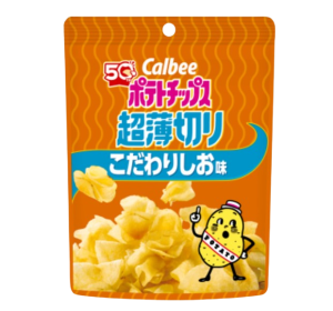 칼비 Calbee 얇은 감자칩 소금맛 40g