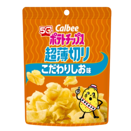 칼비 Calbee 얇은 감자칩 소금맛 40g