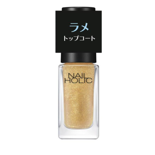 NAILHOLIC 네일홀릭 탑코트 글리터 골드 5ml