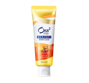 Ora2 오라투미 스테인 클리어 페이스트 허니레몬 미백 치약 130g